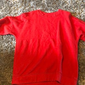 Red American eagle sweatshirt